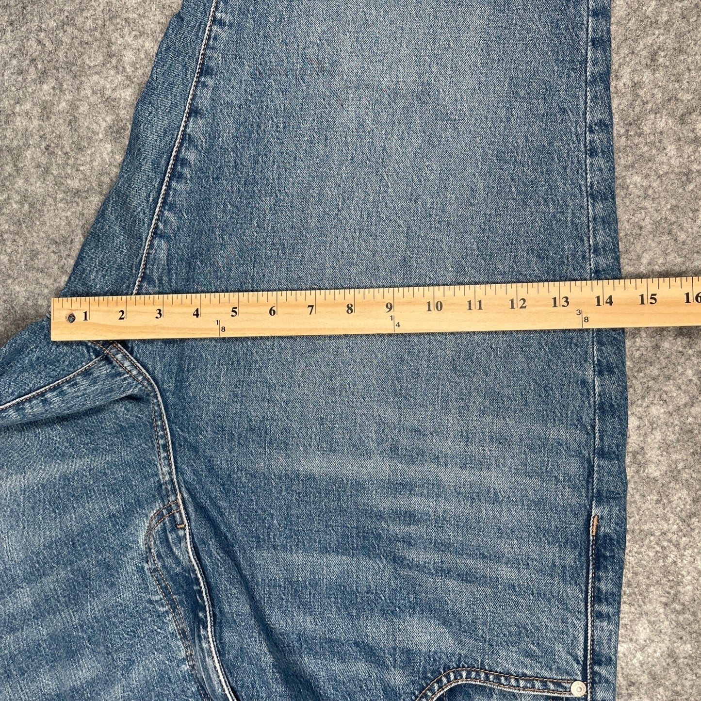 Jag Womens High Rise Straight Leg Jeans Size 20W Classic Blue Denim - Voodoo Jewelers