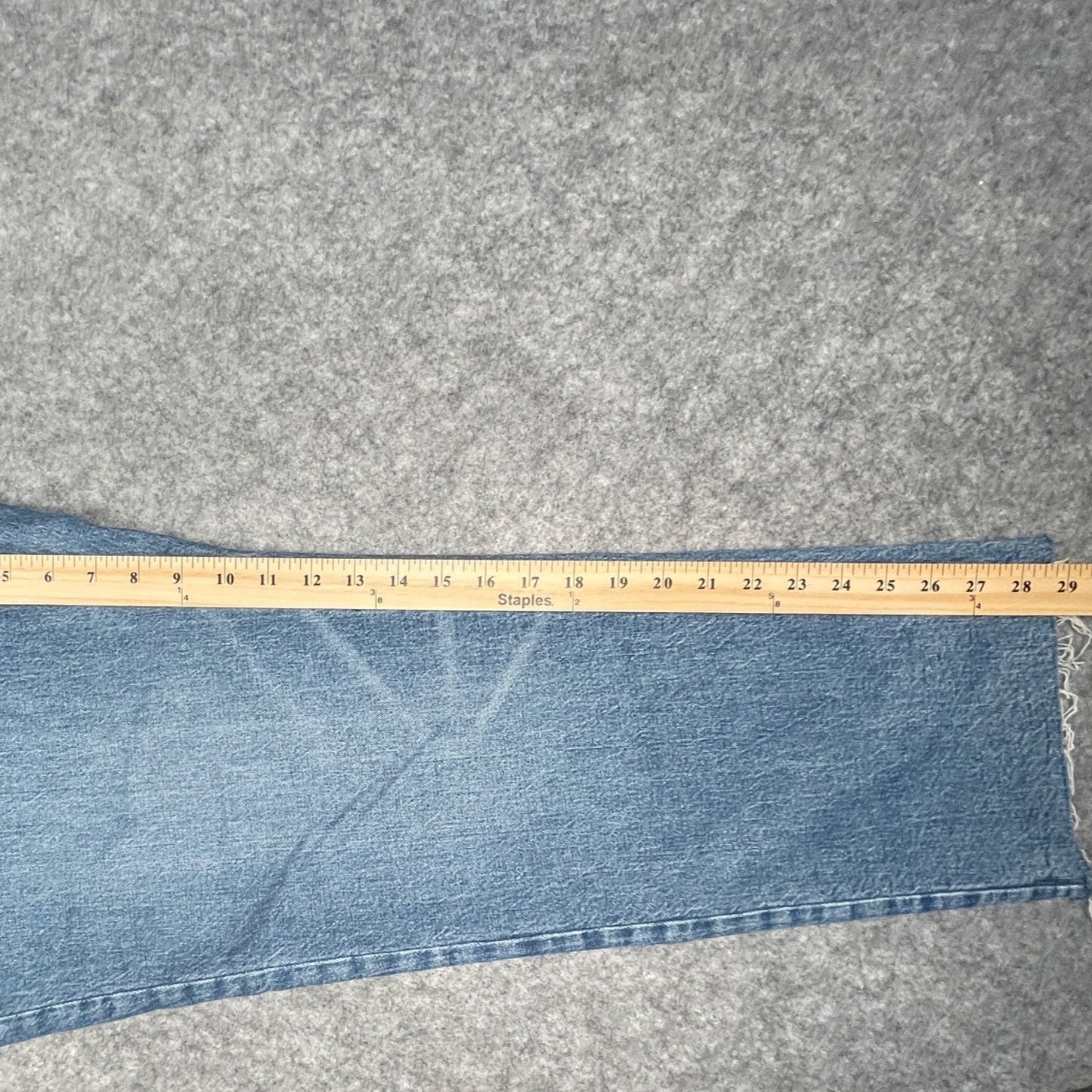 Jag Womens High Rise Straight Leg Jeans Size 20W Classic Blue Denim - Voodoo Jewelers
