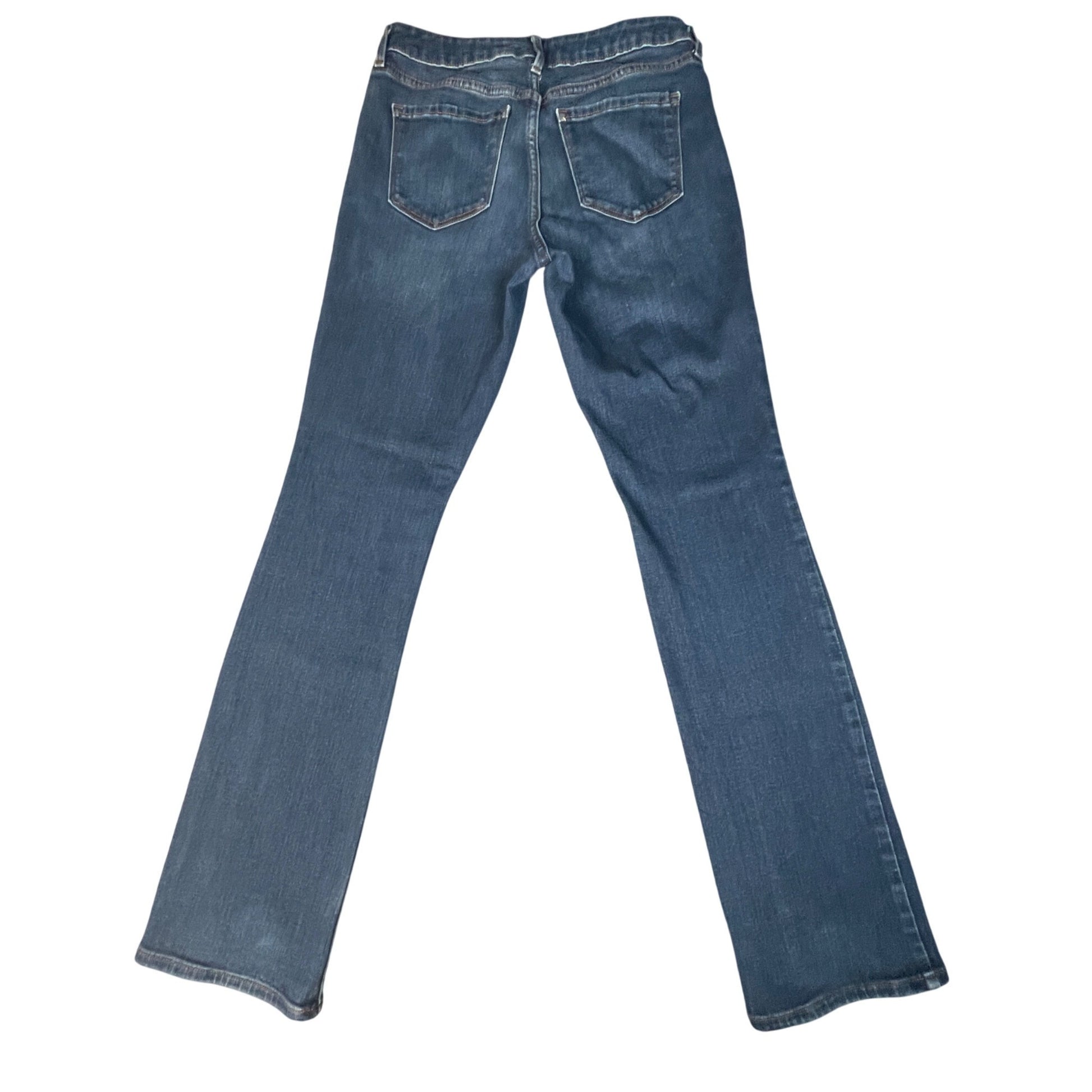 Old Navy Women's Boot-Cut Jeans Size 6 Dark Blue Classic & Comfortable - Voodoo Jewelers
