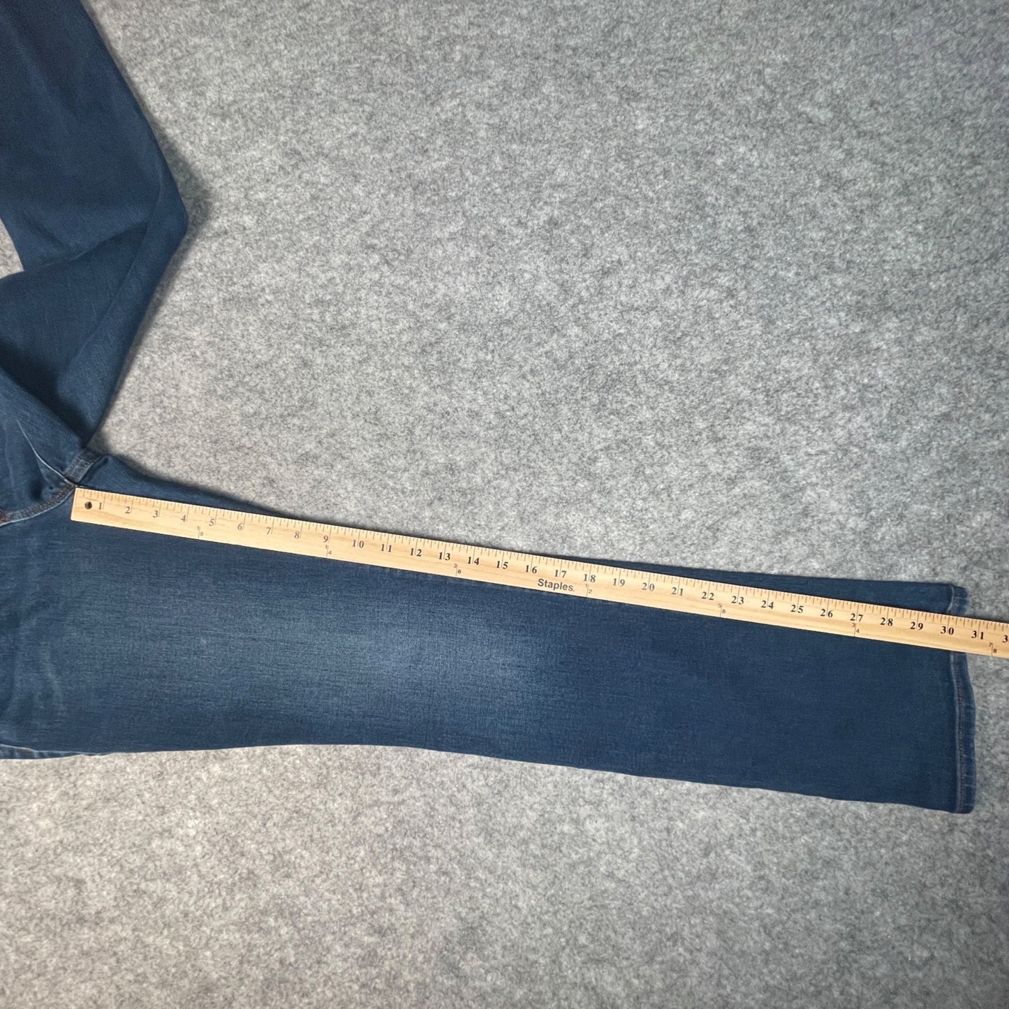 Old Navy Women's Boot-Cut Jeans Size 6 Dark Blue Classic & Comfortable - Voodoo Jewelers