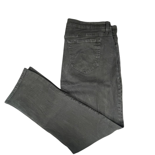 Women's Jeans 20W Not Your Daughters Jeans Casual Black Denim Straight Leg Jeans - Voodoo Jewelers