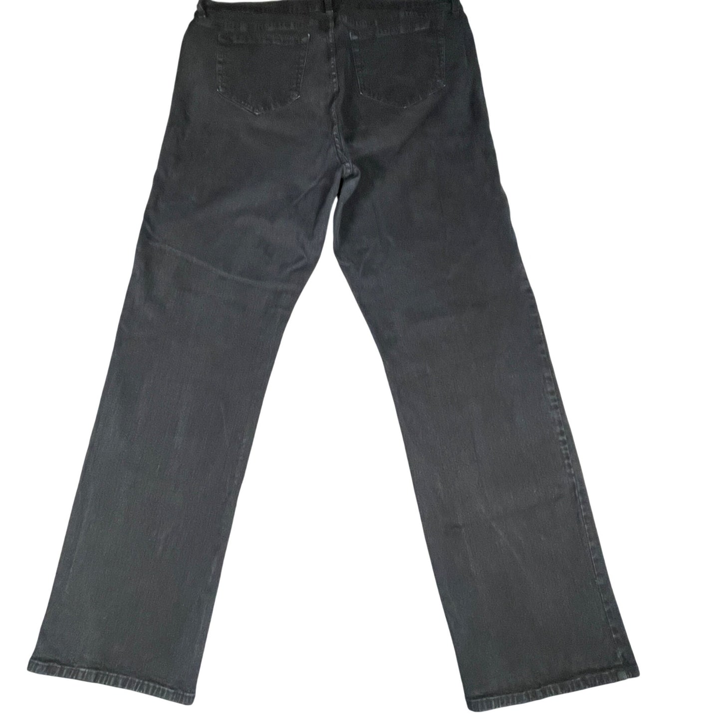 Women's Jeans 20W Not Your Daughters Jeans Casual Black Denim Straight Leg Jeans - Voodoo Jewelers