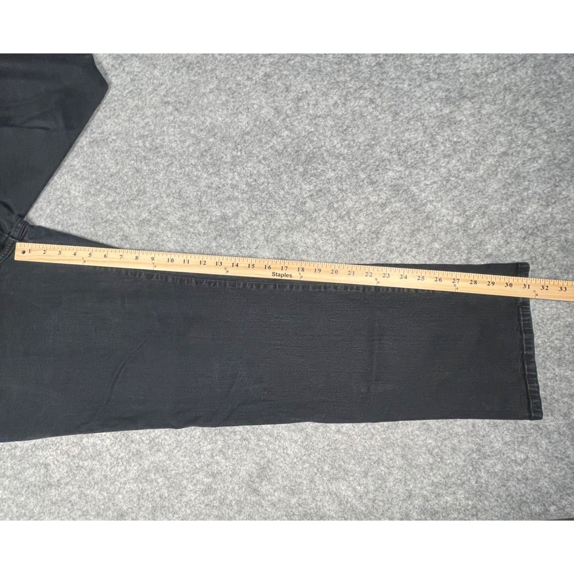 Women's Jeans 20W Not Your Daughters Jeans Casual Black Denim Straight Leg Jeans - Voodoo Jewelers