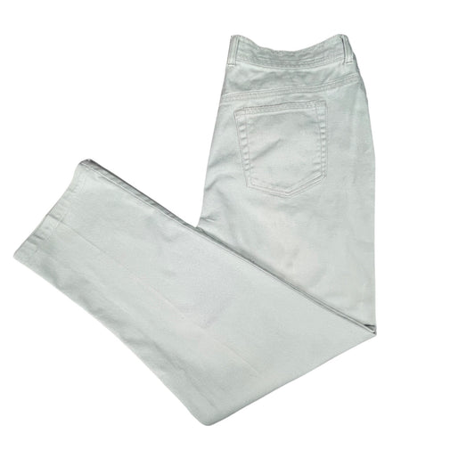 Gloria Vanderbilt Womens Jeans Size 12 Mint Green Casual Relaxed Fit Denim - Voodoo Jewelers