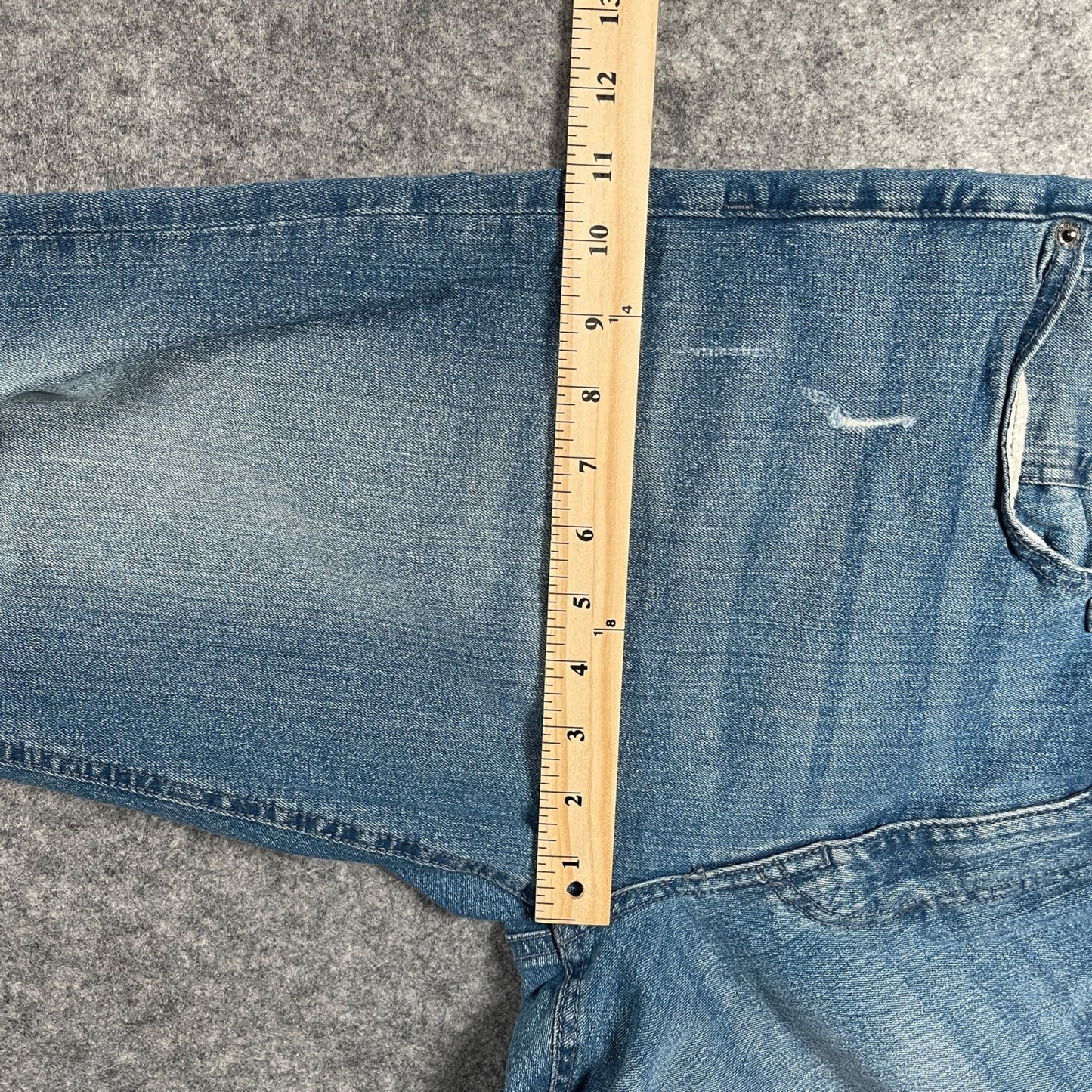 Jeans Size 34x30 Ring Of Fire Men's Slim Fit Distressed Blue Denim - Voodoo Jewelers