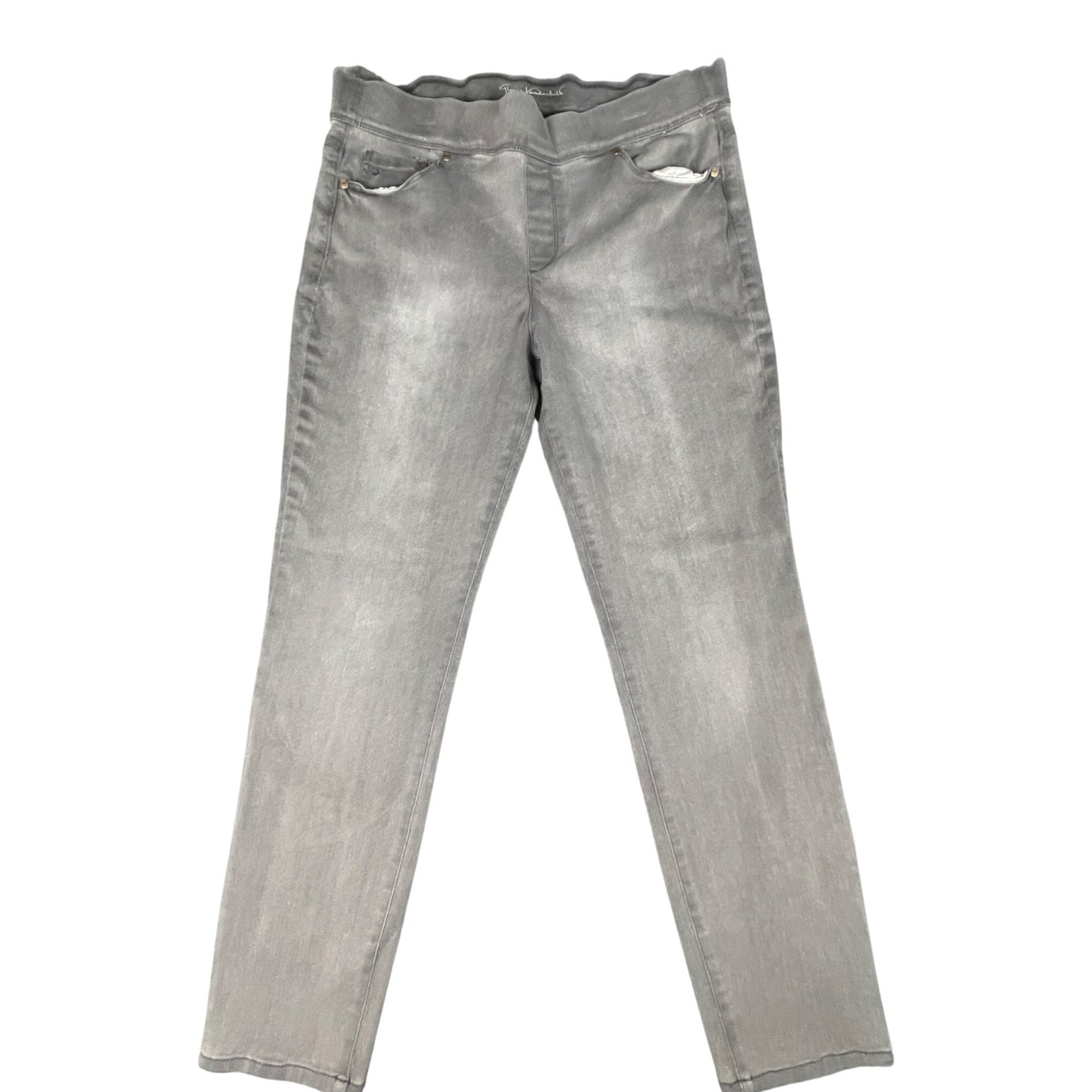 Gloria Vanderbilt Womens Gray Slimming Jeans Size 14 Cotton Blend Stylish - Voodoo Jewelers