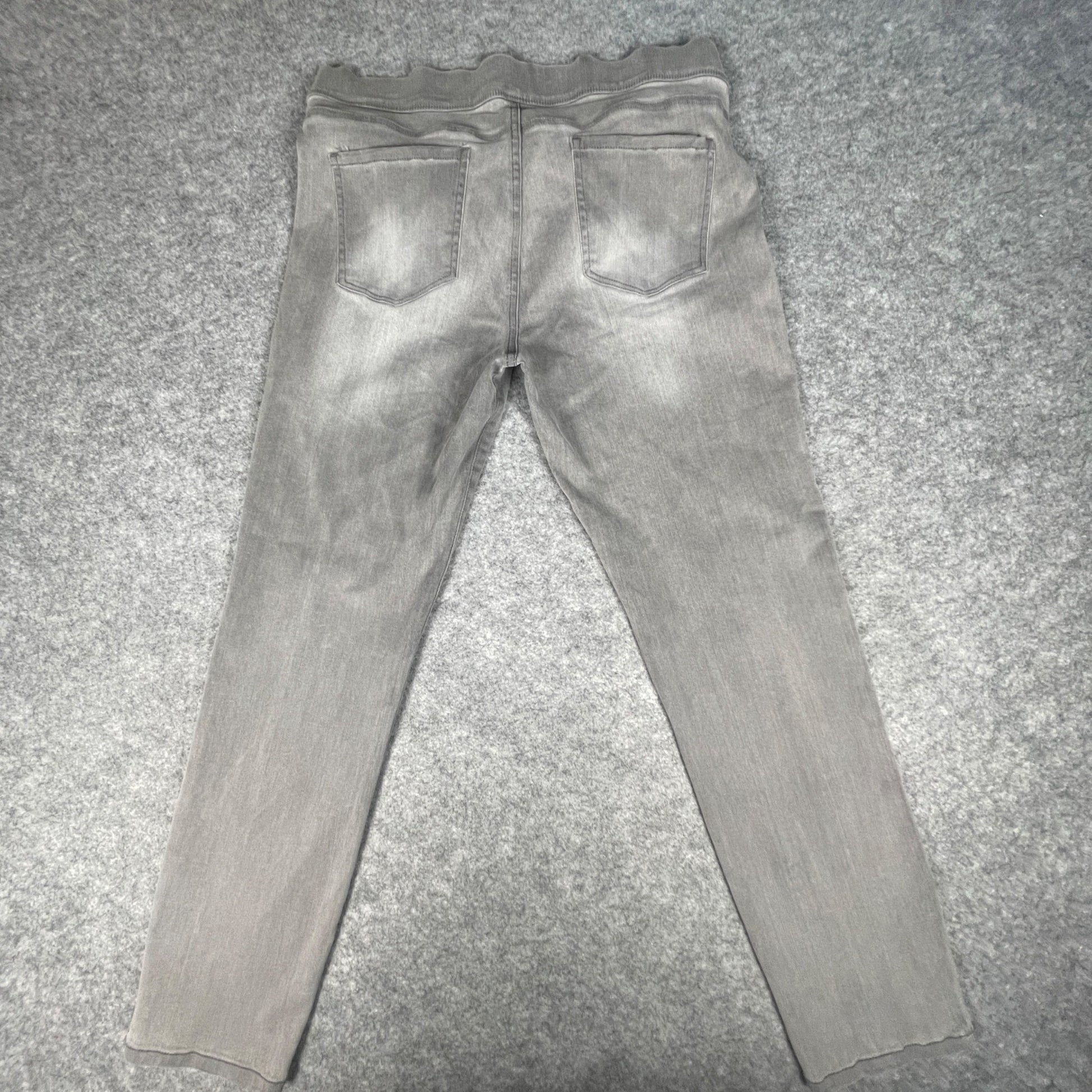 Gloria Vanderbilt Womens Gray Slimming Jeans Size 14 Cotton Blend Stylish - Voodoo Jewelers