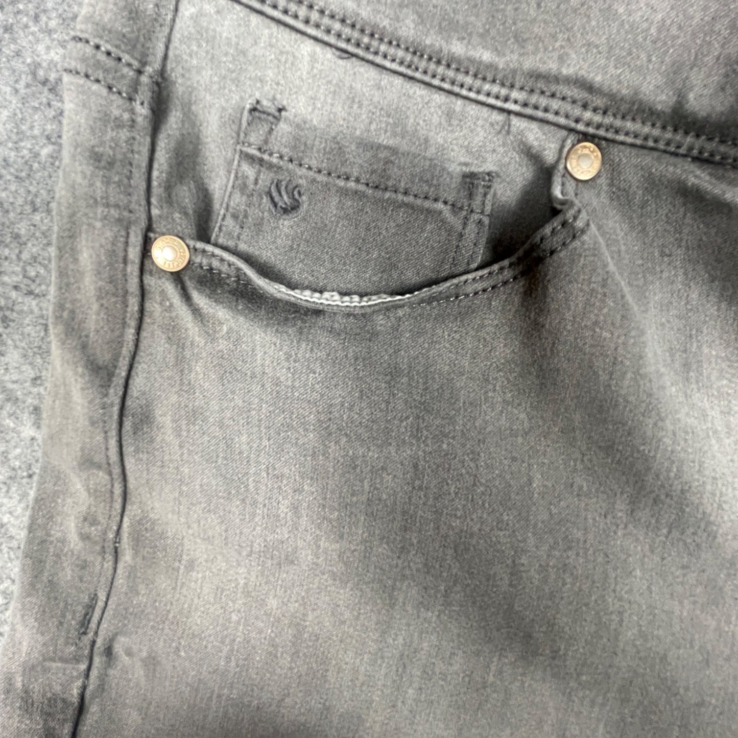 Gloria Vanderbilt Womens Gray Slimming Jeans Size 14 Cotton Blend Stylish - Voodoo Jewelers