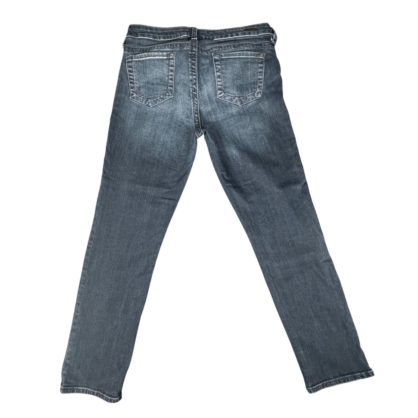 Kut from the Kloth Women's Jeans Size 10S Straight Leg Stretch Blue High Rise - Voodoo Jewelers