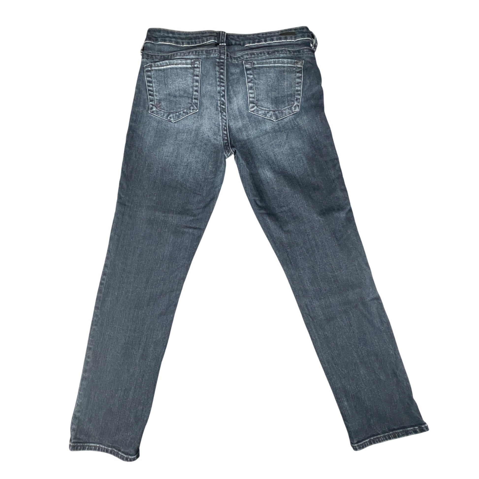 Kut from the Kloth Women's Jeans Size 10S Straight Leg Stretch Blue High Rise - Voodoo Jewelers
