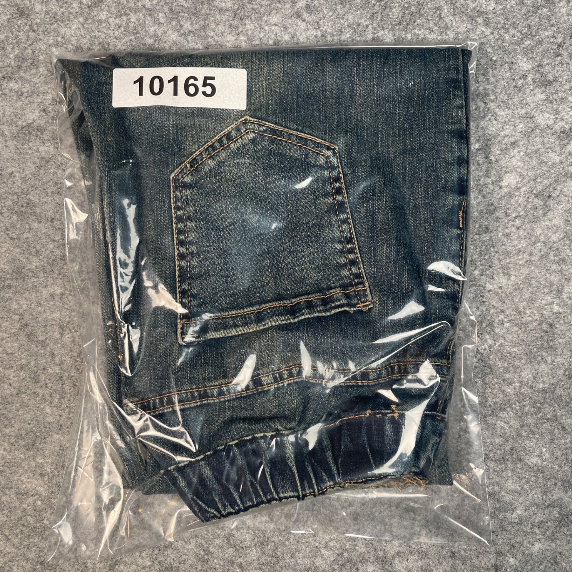 Chic Denim Jeans Women's Size 11 Elastic Waistband Distressed Style Blue Casual - Voodoo Jewelers