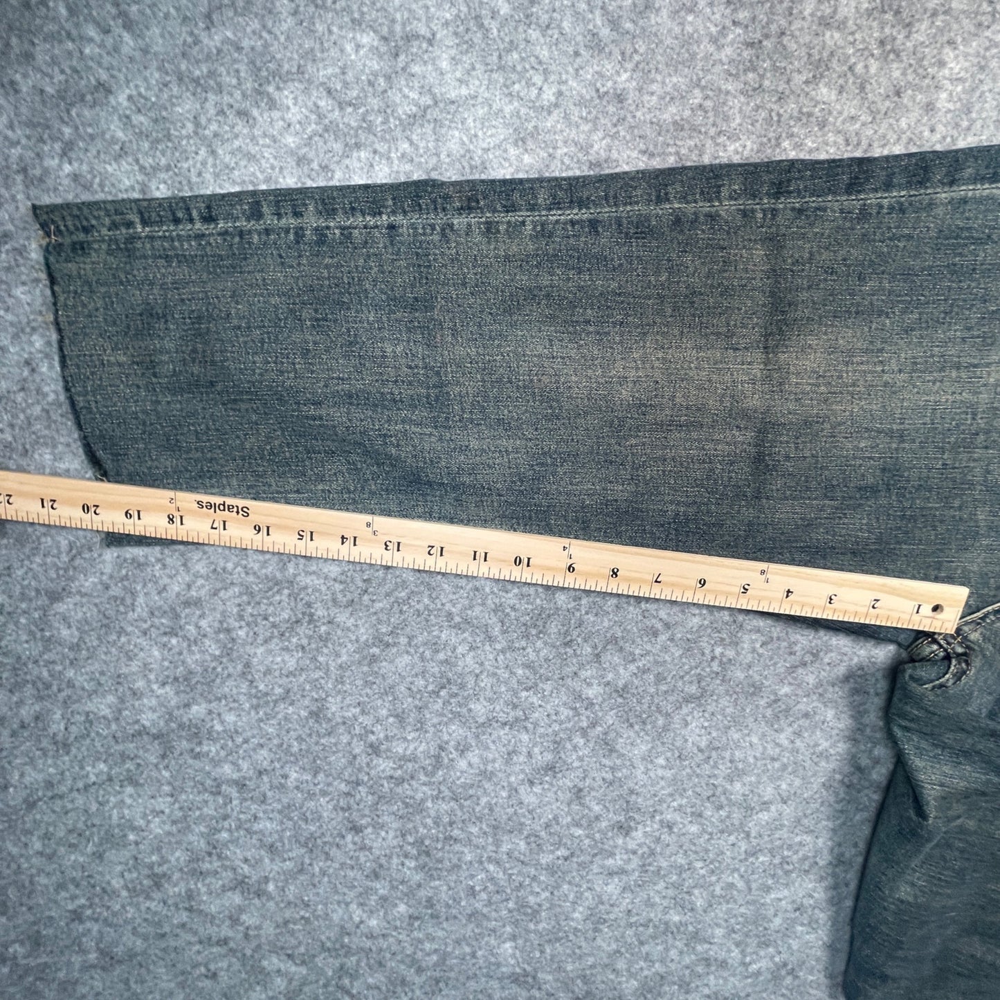 Chic Denim Jeans Women's Size 11 Elastic Waistband Distressed Style Blue Casual - Voodoo Jewelers
