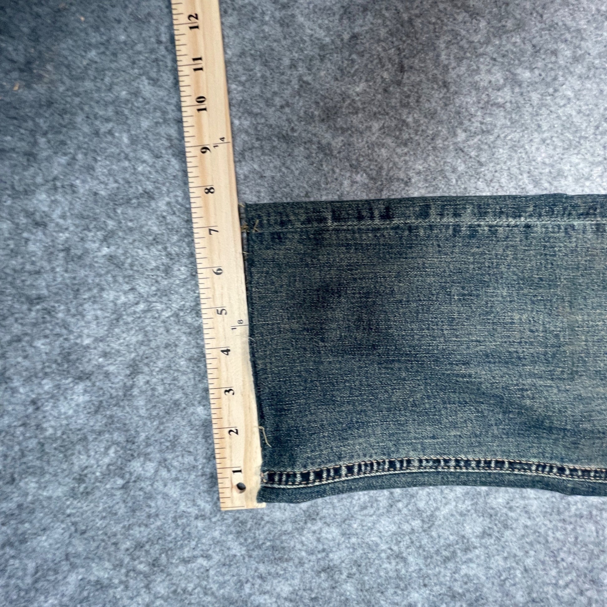 Chic Denim Jeans Women's Size 11 Elastic Waistband Distressed Style Blue Casual - Voodoo Jewelers