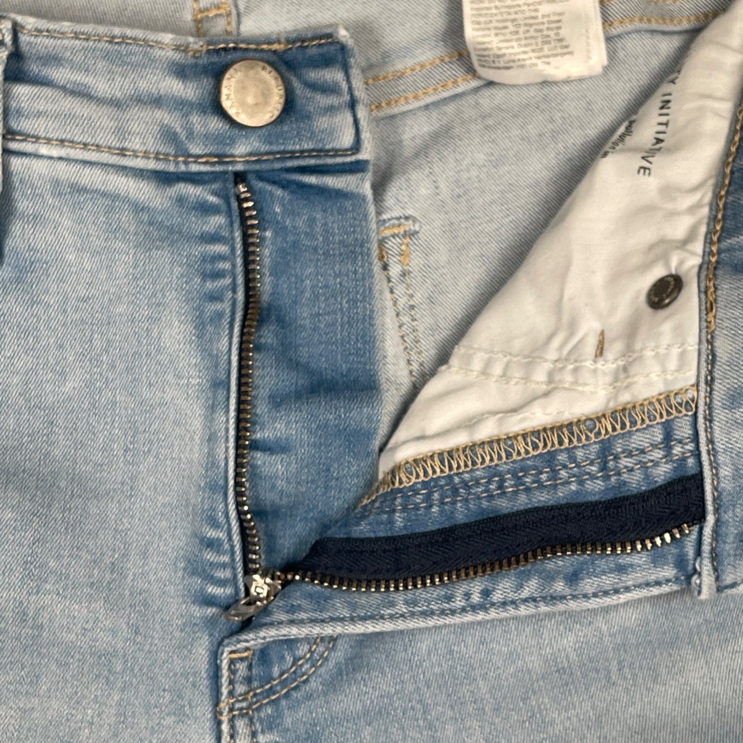 Banana Republic Womens Mid-Rise Skinny Jeans Size 30P Light Wash Denim - Voodoo Jewelers