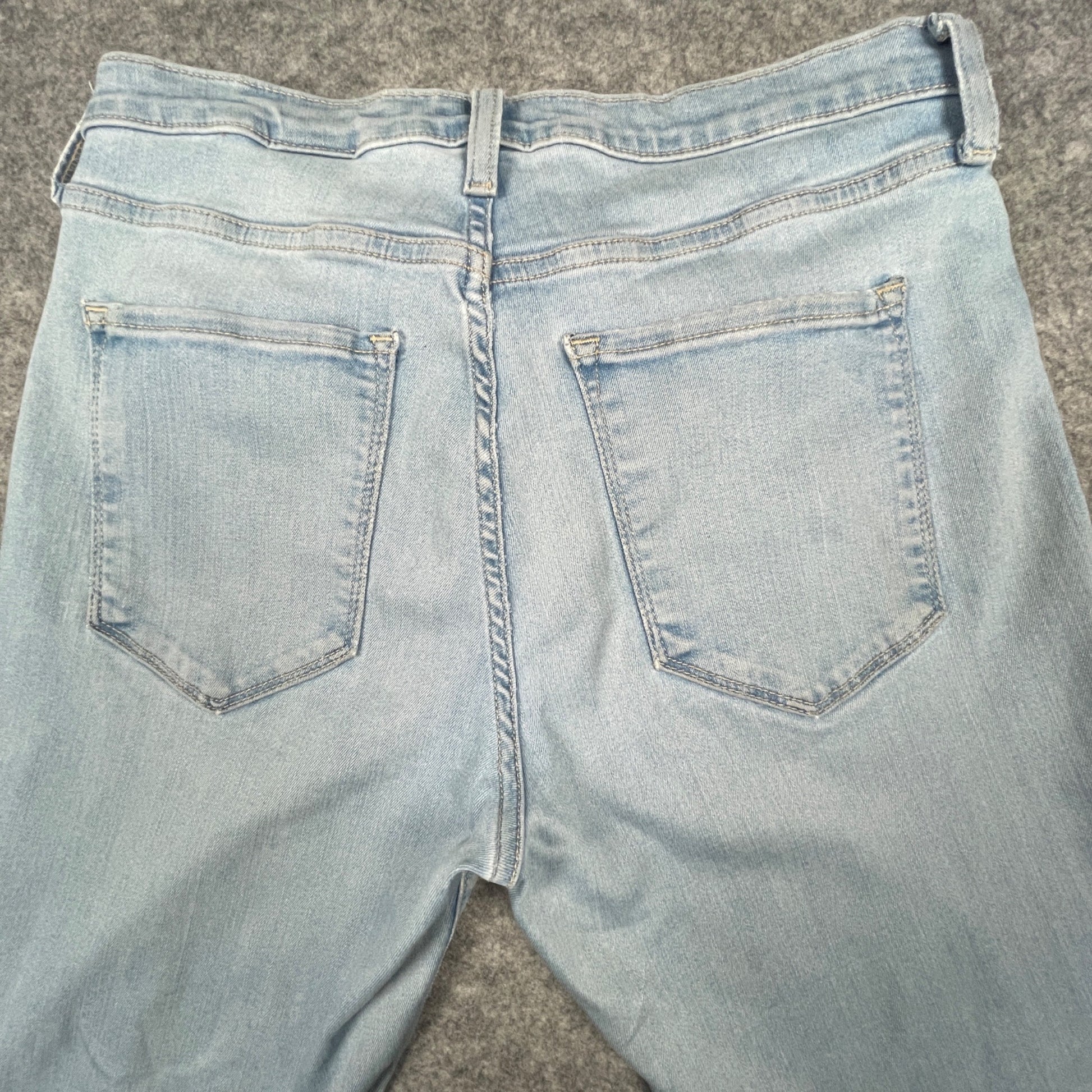 Banana Republic Womens Mid-Rise Skinny Jeans Size 30P Light Wash Denim - Voodoo Jewelers
