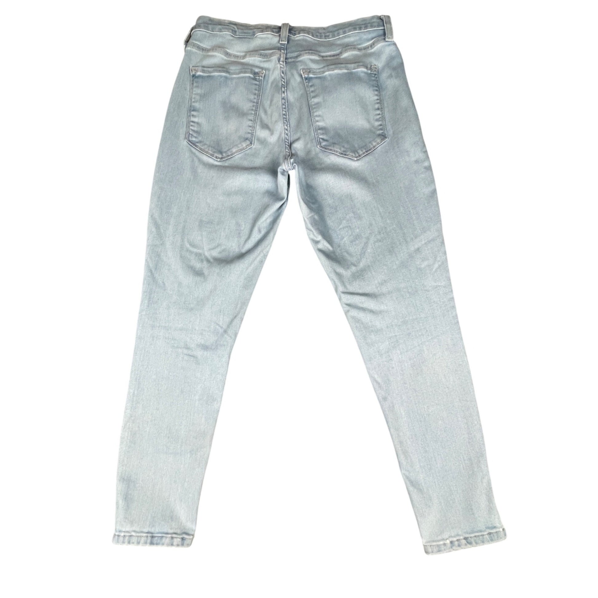 Banana Republic Womens Mid-Rise Skinny Jeans Size 30P Light Wash Denim - Voodoo Jewelers