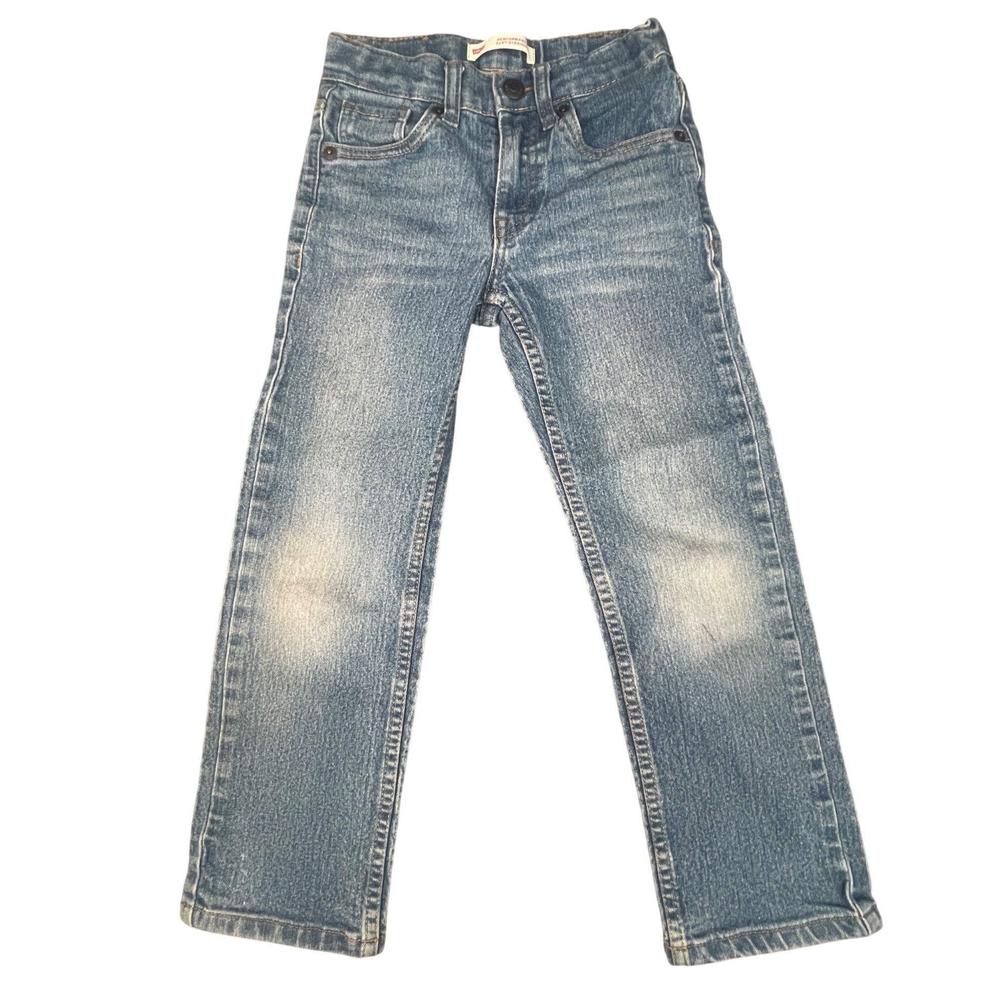 Levi's 514 Straight Leg Boy's Jeans Size 6 Blue Denim Pre-owned 5 to 6 years - Voodoo Jewelers