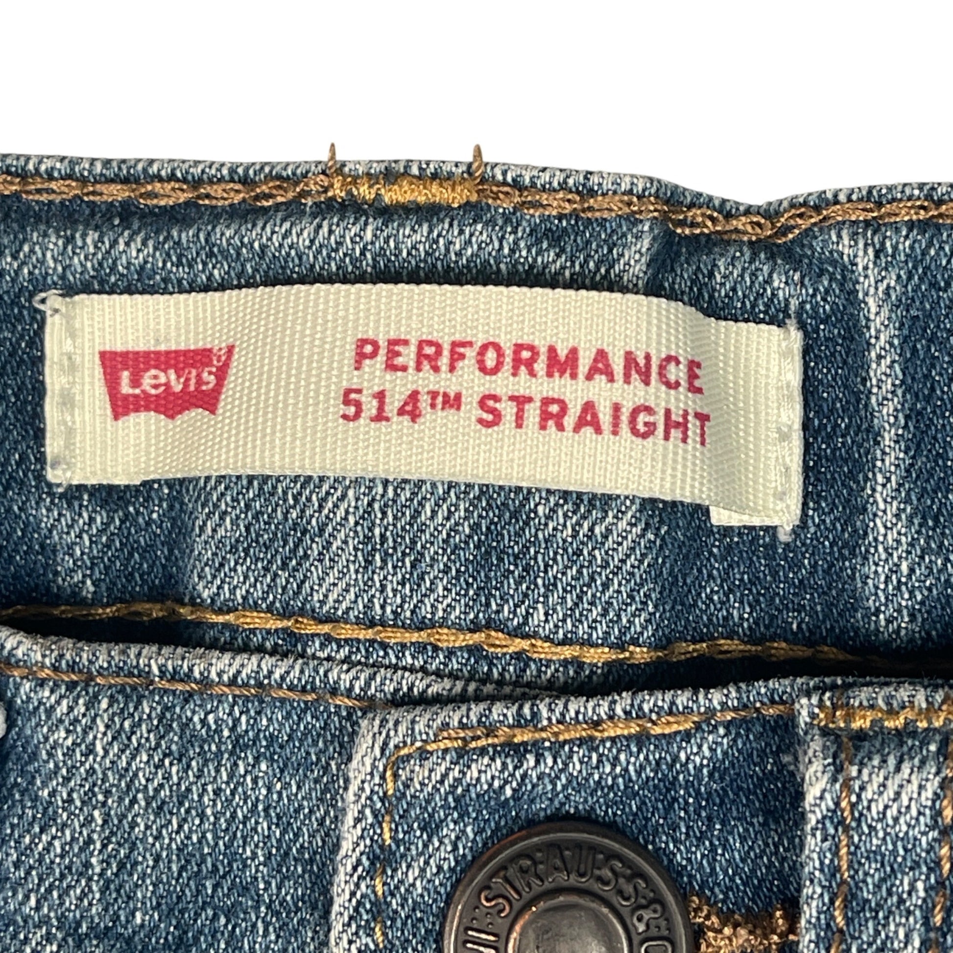 Levi's 514 Straight Leg Boy's Jeans Size 6 Blue Denim Pre-owned 5 to 6 years - Voodoo Jewelers
