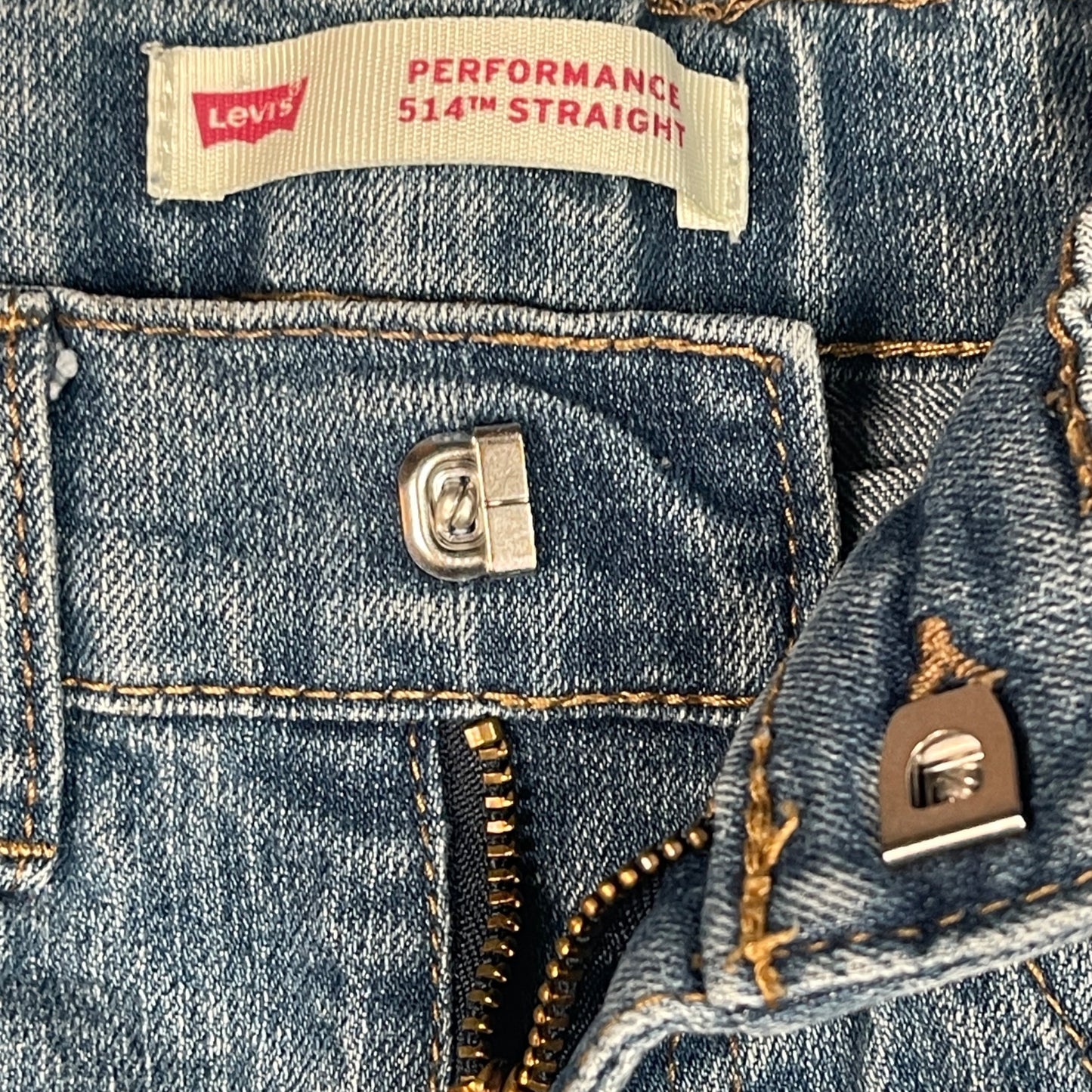 Levi's 514 Straight Leg Boy's Jeans Size 6 Blue Denim Pre-owned 5 to 6 years - Voodoo Jewelers