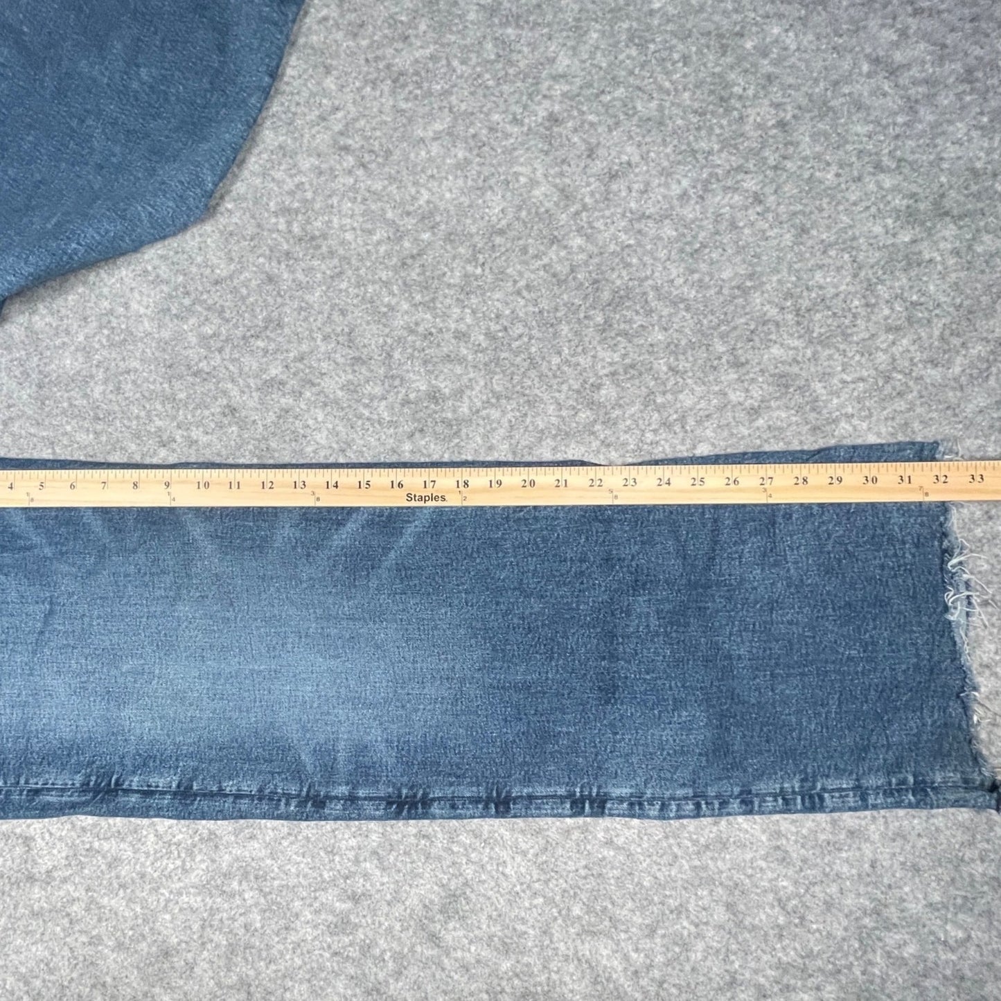 Size 4 Jeans American Eagle Womens Long Baggy Wide Leg Skatter Denim Stretch - Voodoo Jewelers