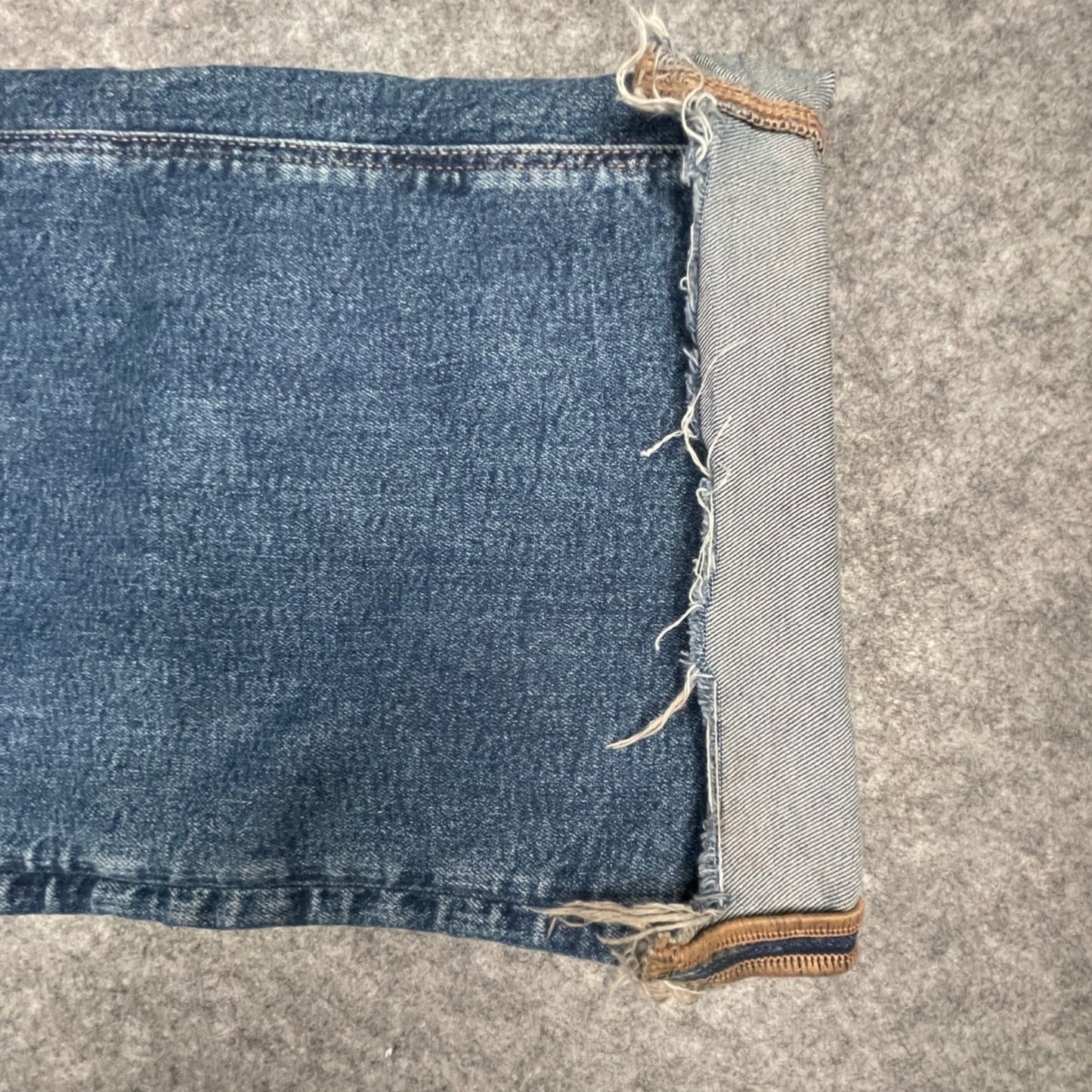 Size 4 Jeans American Eagle Womens Long Baggy Wide Leg Skatter Denim Stretch - Voodoo Jewelers