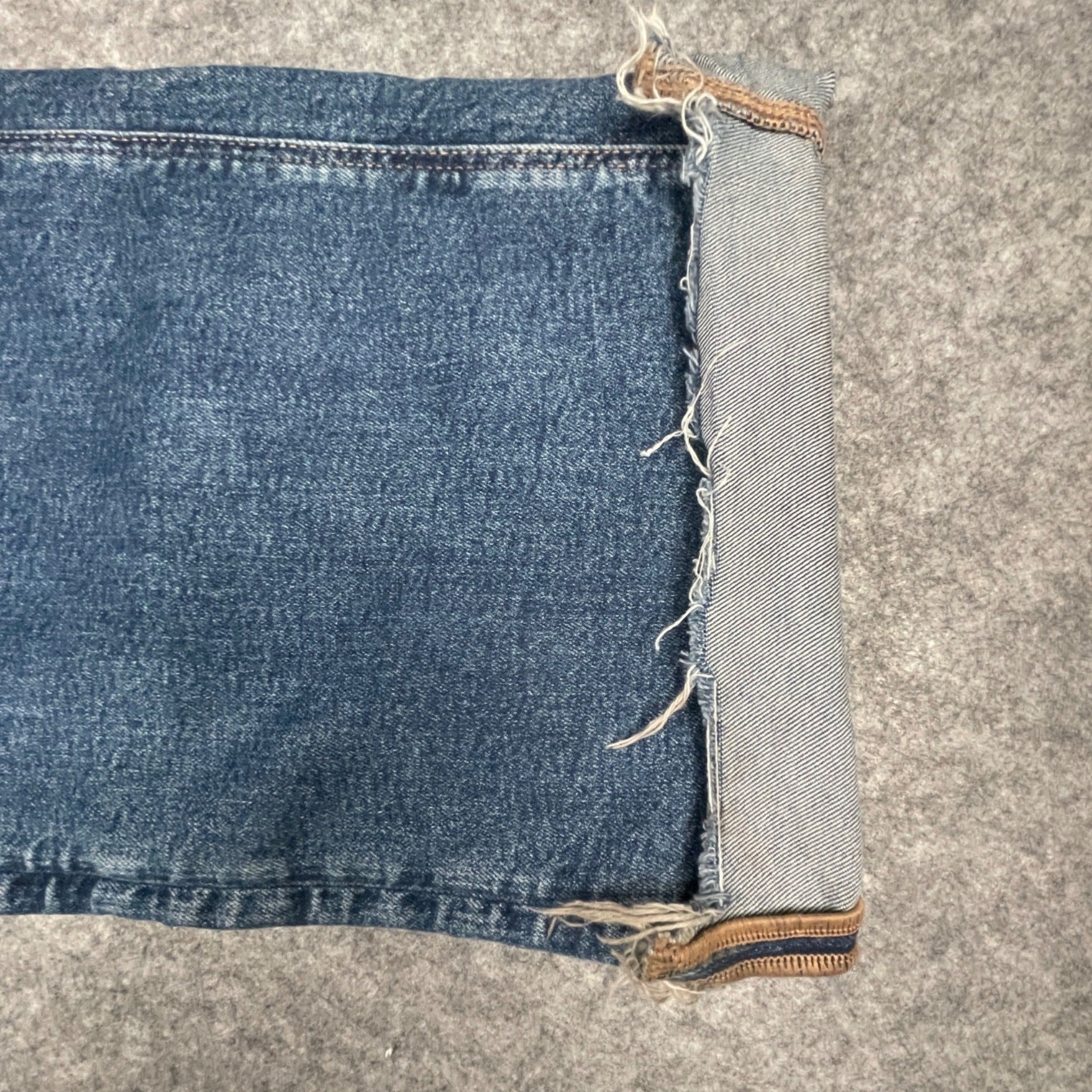 Size 4 Jeans American Eagle Womens Long Baggy Wide Leg Skatter Denim Stretch - Voodoo Jewelers