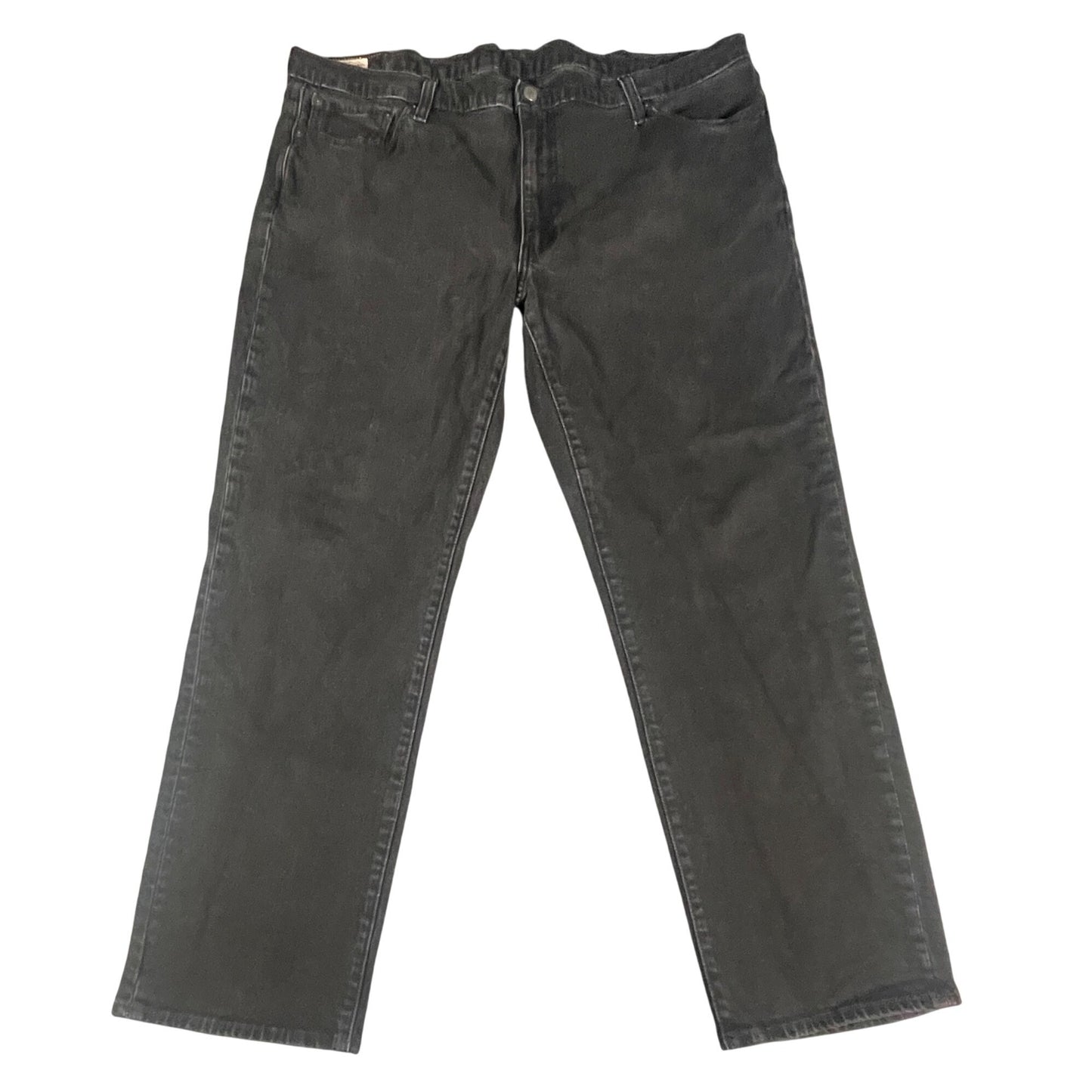 Used Levi’s 505 Mens Black Denim Jeans Size 34x30 Classic Straight Fit Casual Comfort - Voodoo Jewelers
