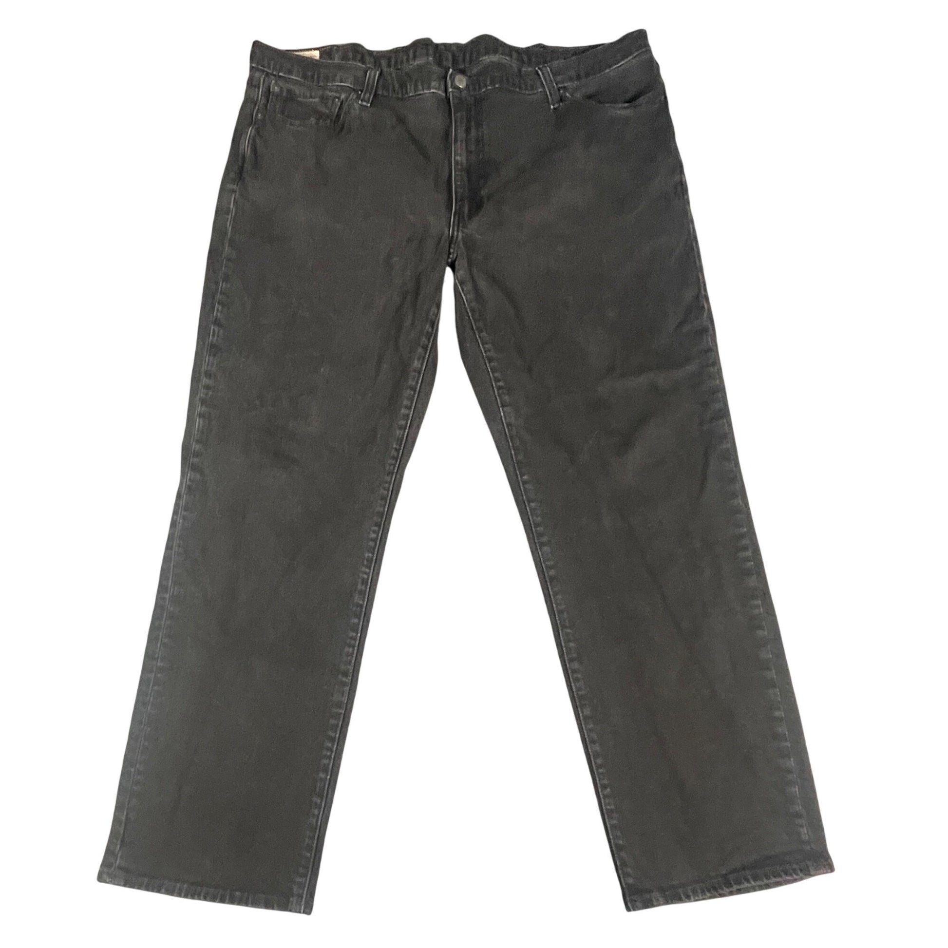 Used Levi’s 505 Mens Black Denim Jeans Size 34x30 Classic Straight Fit Casual Comfort - Voodoo Jewelers