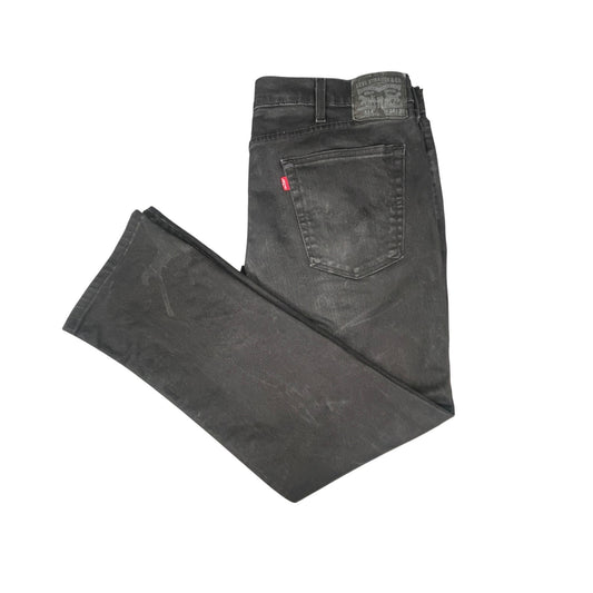 Levis Mens 514 Straight Fit Jeans 38x30 Black Denim Casual Wear - Voodoo Jewelers