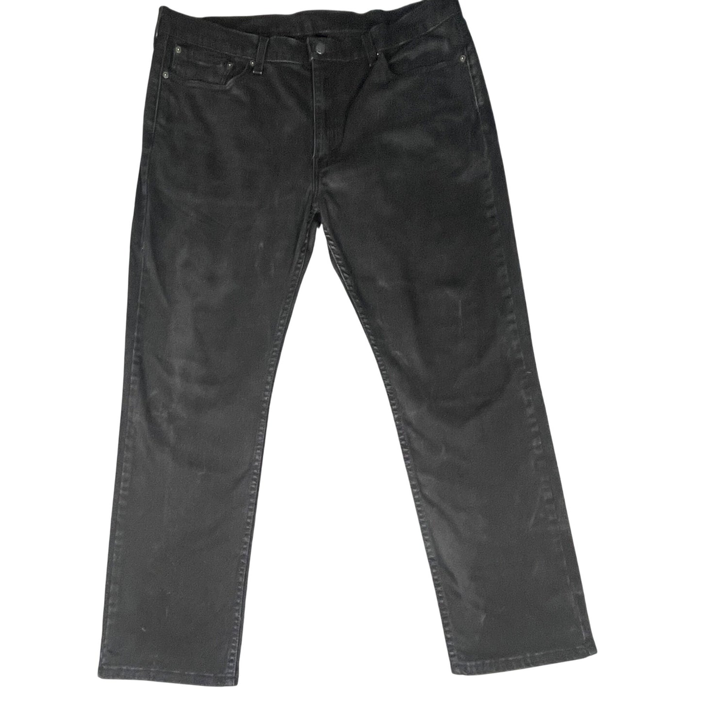 Levis Mens 514 Straight Fit Jeans 38x30 Black Denim Casual Wear - Voodoo Jewelers