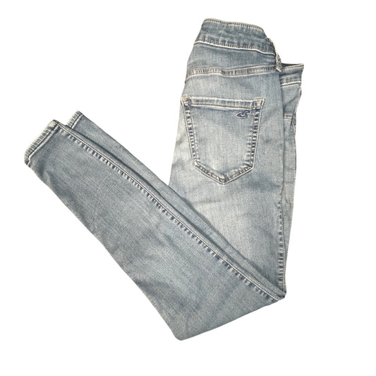 Hollister High-Rise Jean Leggings Womens Size 12R Stretch Light Wash Blue - Voodoo Jewelers