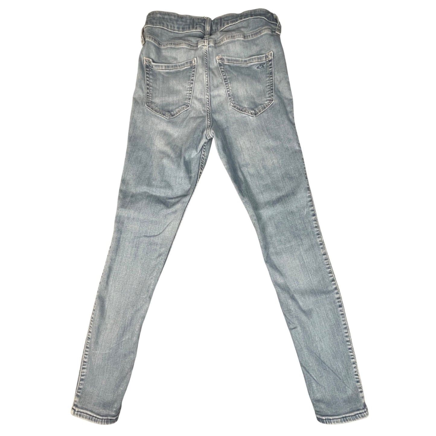Hollister High-Rise Jean Leggings Womens Size 12R Stretch Light Wash Blue - Voodoo Jewelers