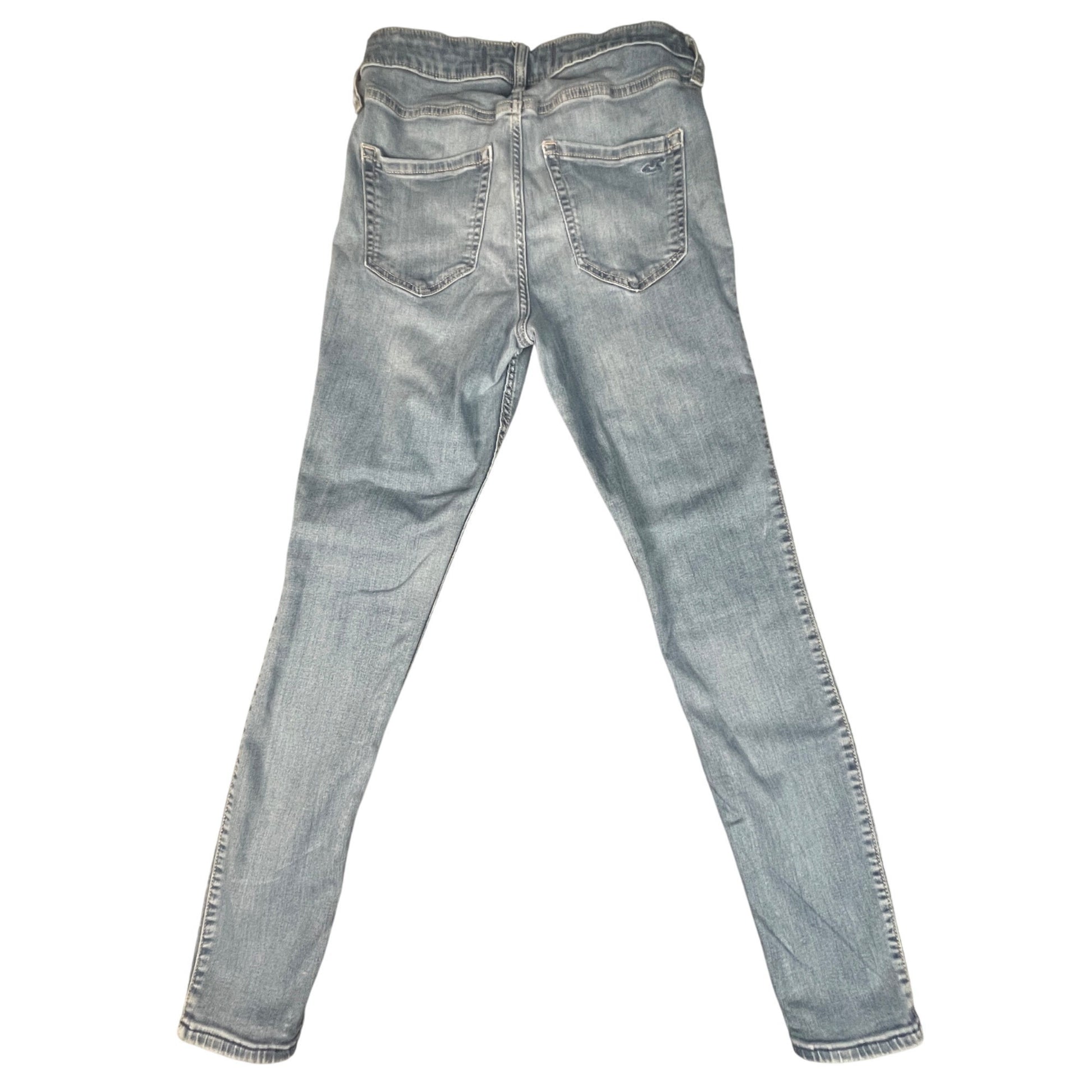 Hollister High-Rise Jean Leggings Womens Size 12R Stretch Light Wash Blue - Voodoo Jewelers