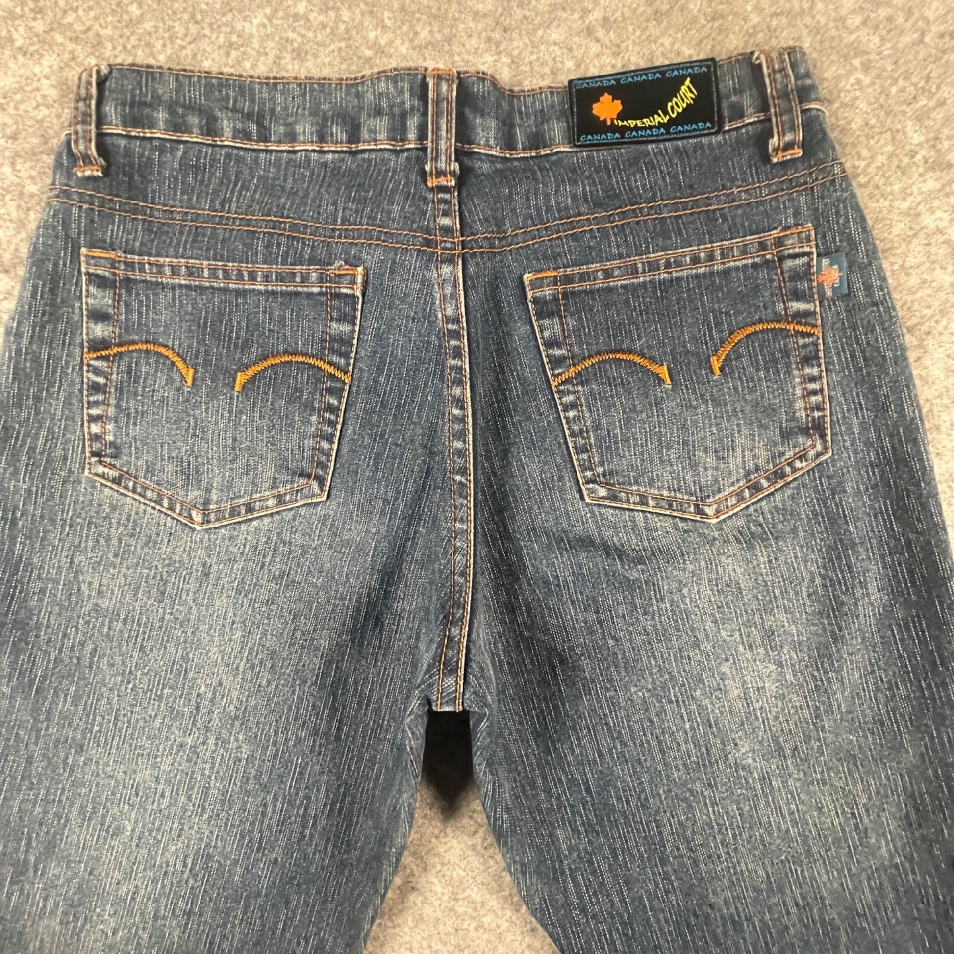 Women's Flare Denim Jeans Imperial Court Size 7 Blue Stylish Comfortable Fit - Voodoo Jewelers