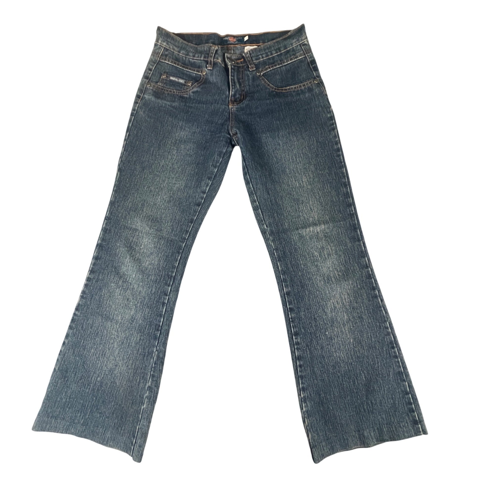 Women's Flare Denim Jeans Imperial Court Size 7 Blue Stylish Comfortable Fit - Voodoo Jewelers