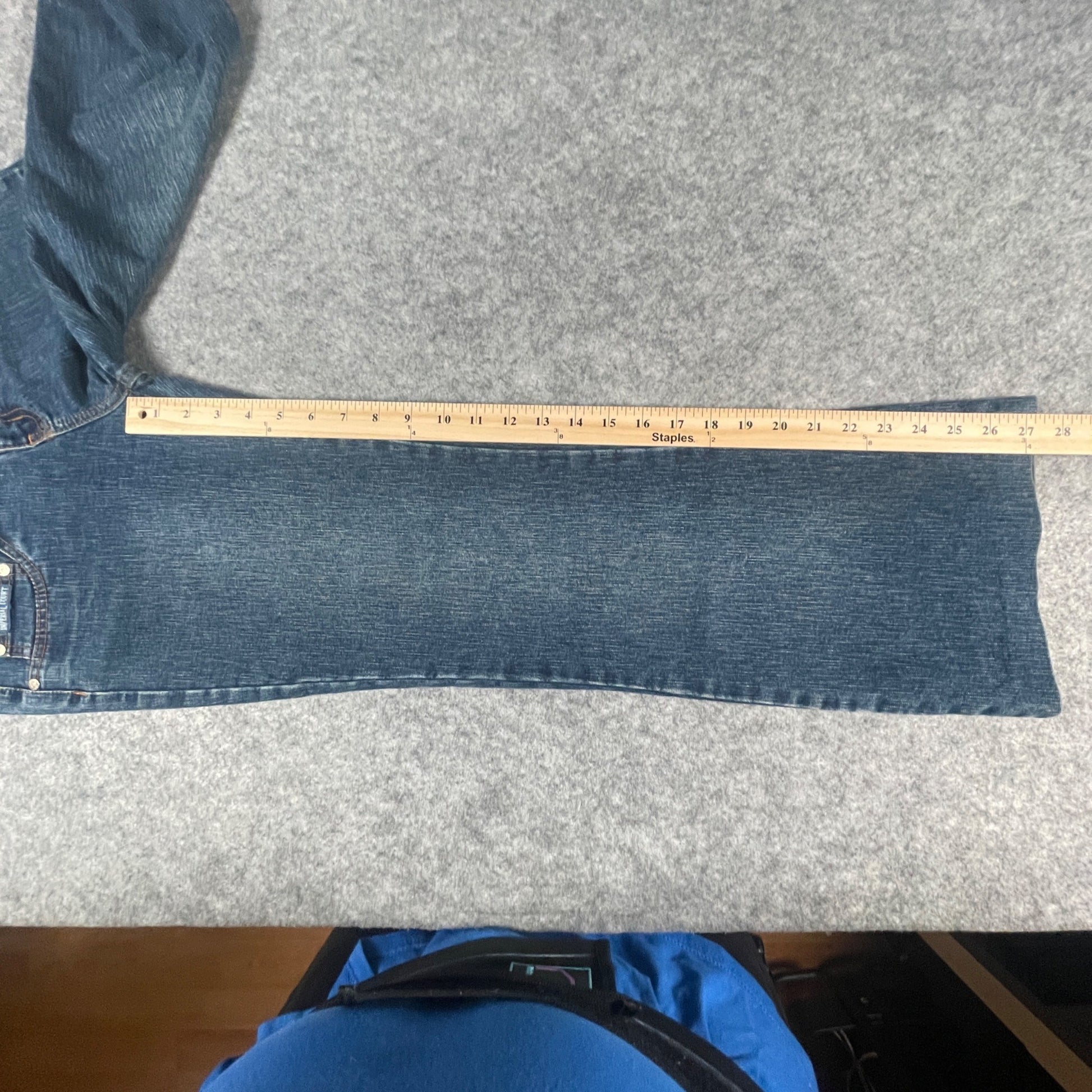 Women's Flare Denim Jeans Imperial Court Size 7 Blue Stylish Comfortable Fit - Voodoo Jewelers