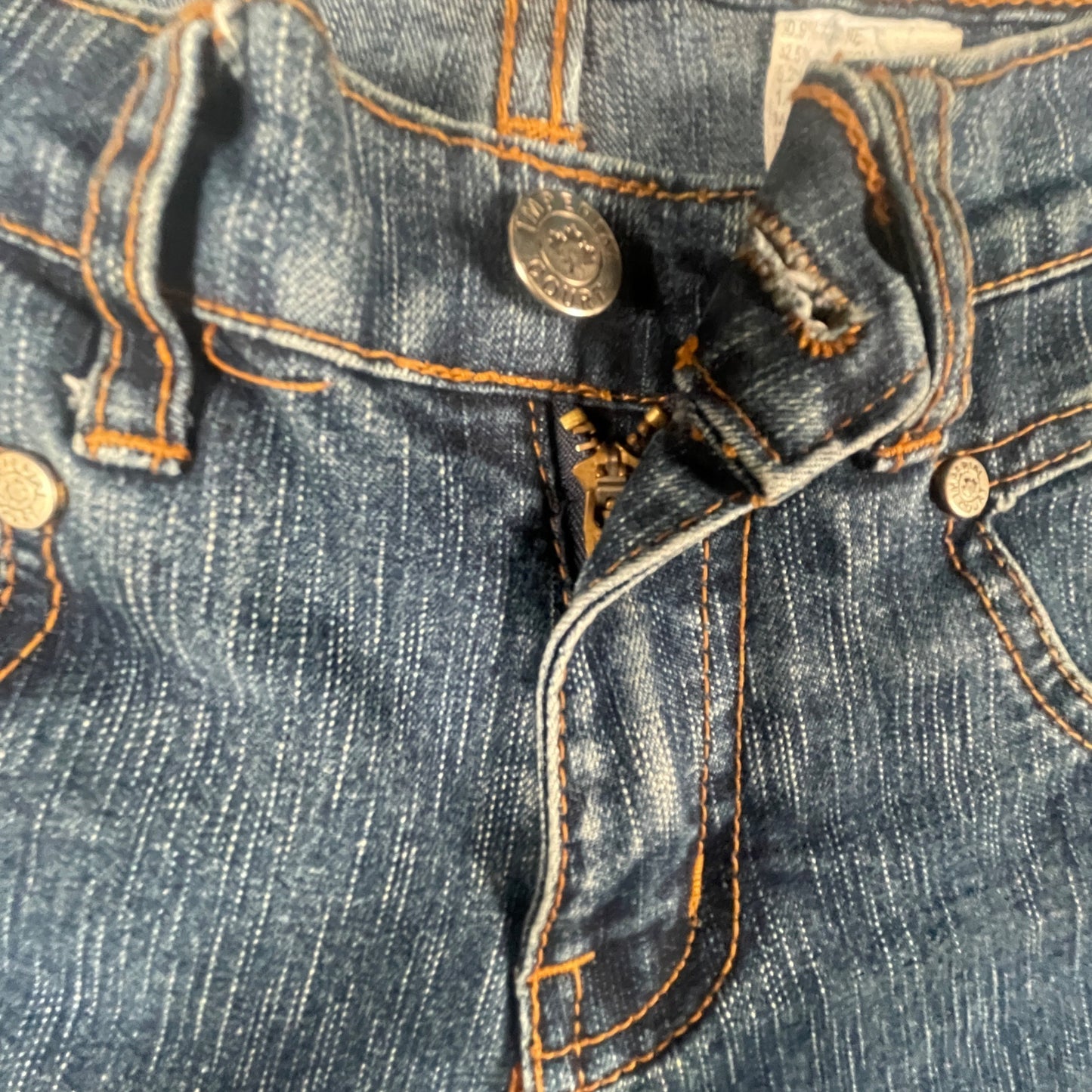 Women's Flare Denim Jeans Imperial Court Size 7 Blue Stylish Comfortable Fit - Voodoo Jewelers