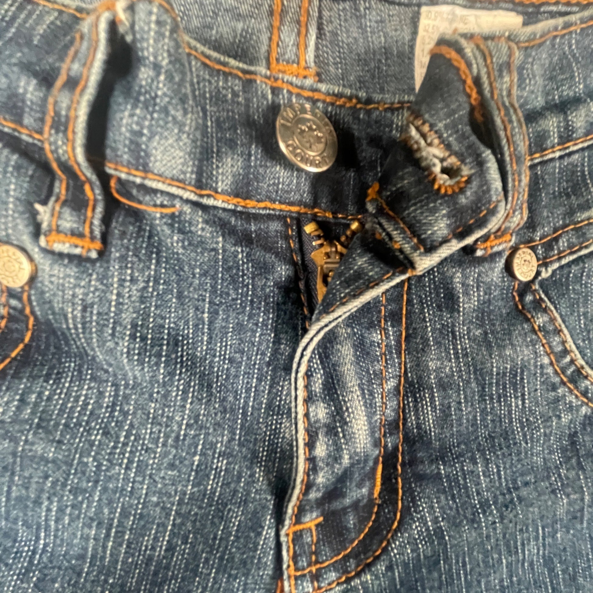 Women's Flare Denim Jeans Imperial Court Size 7 Blue Stylish Comfortable Fit - Voodoo Jewelers