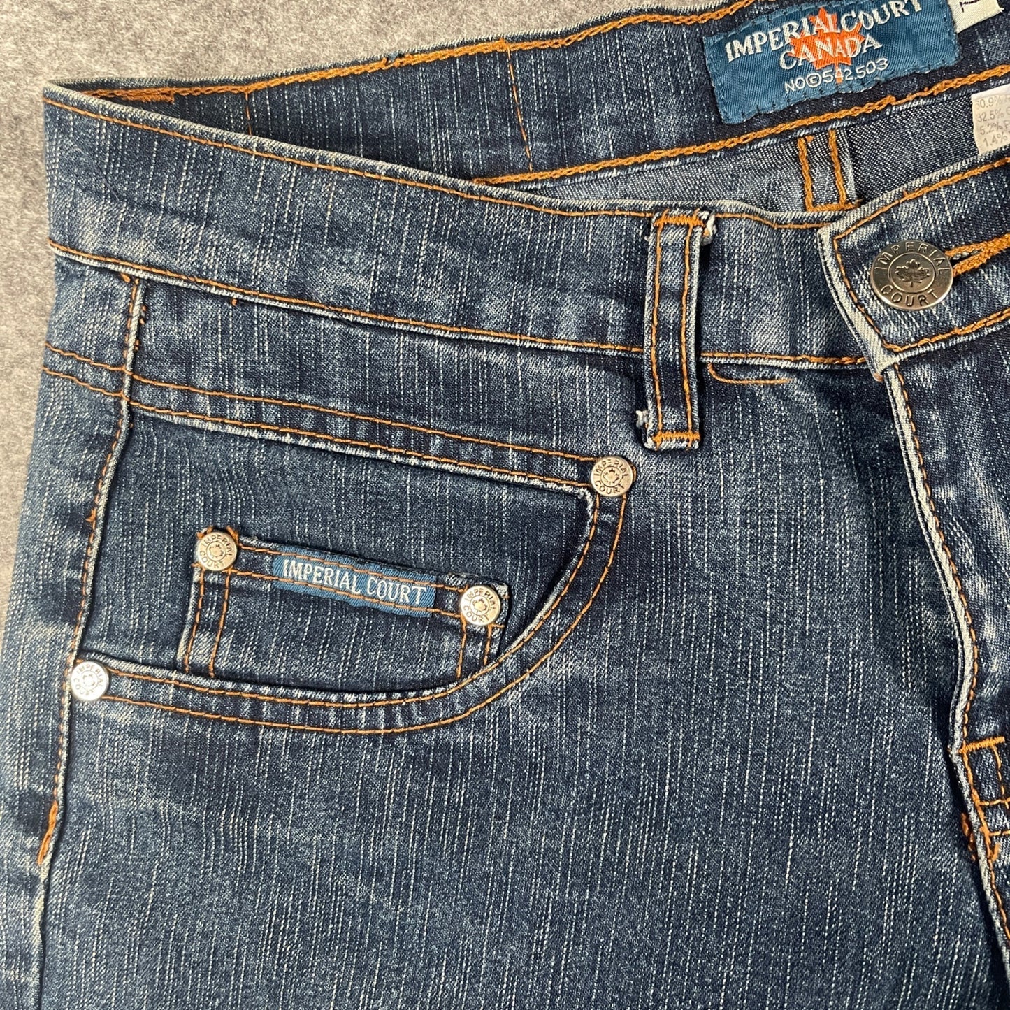 Women's Flare Denim Jeans Imperial Court Size 7 Blue Stylish Comfortable Fit - Voodoo Jewelers