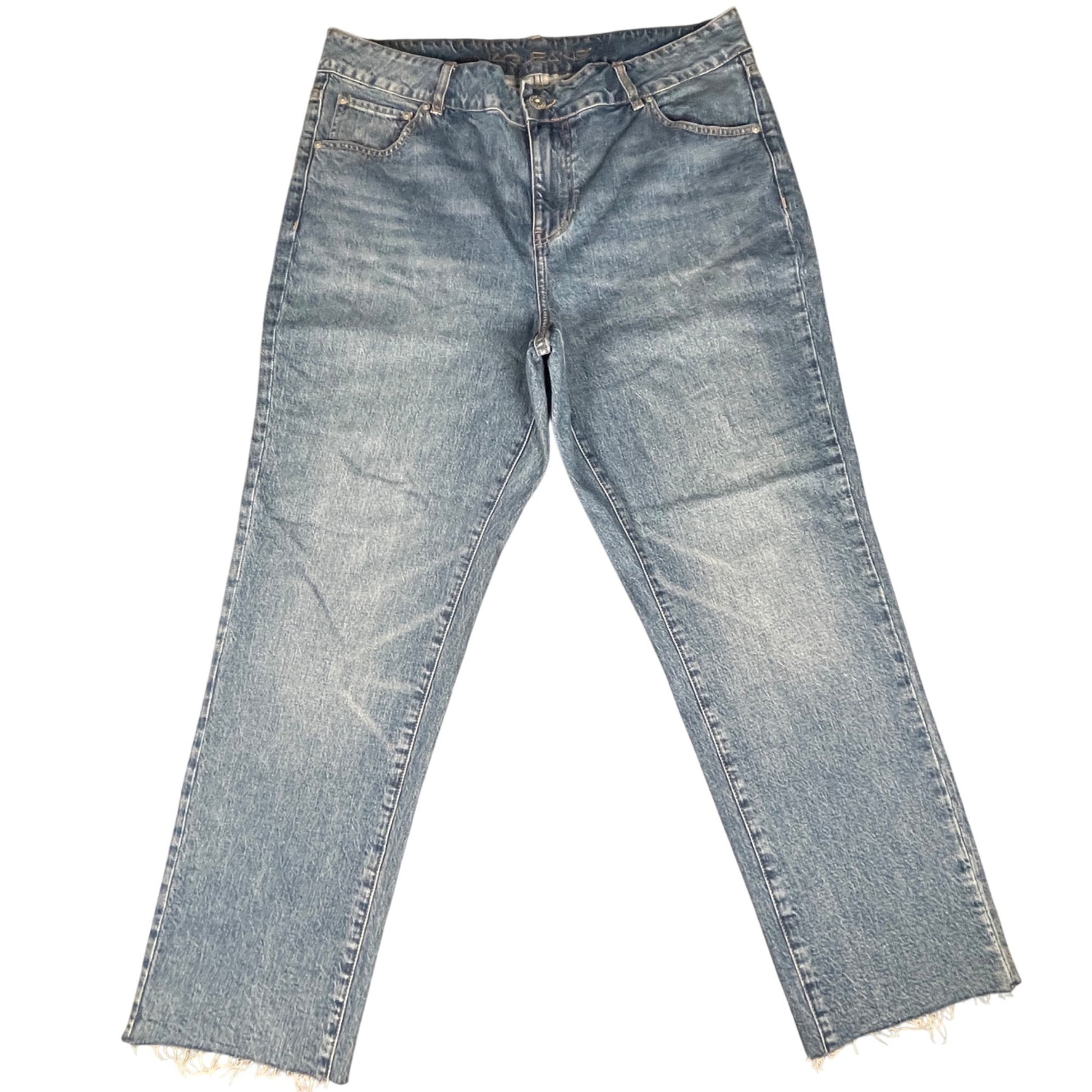 Jag Womens High Rise Straight Leg Jeans Size 20W Classic Blue Denim - Voodoo Jewelers